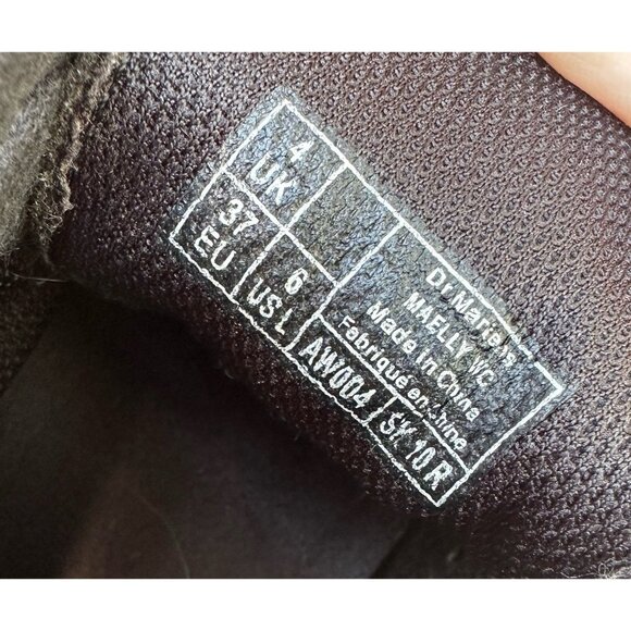 Dr Doc Martens Boots Maelly Lace Up Canvas Red Maroon High Top Women’s Size 6 - Picture 7 of 7